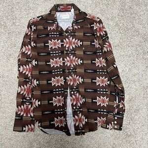 Stetson Aztec Pearl Snap